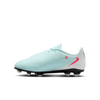Nike Phantom GX Club II Gras / Kunstgras Voetbalschoenen (MG) Kids Mintgroen Rood Zwart