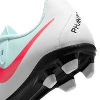 Nike Phantom GX Club II Gras / Kunstgras Voetbalschoenen (MG) Kids Mintgroen Rood Zwart