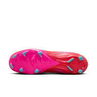 Nike Zoom Mercurial Superfly Academy 10 Gras / Kunstgras Voetbalschoenen (MG) Rood Turquoise Roze