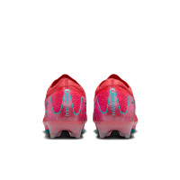 Nike Zoom Mercurial Vapor Elite 16 Gras Voetbalschoenen (FG) Rood Turquoise Roze