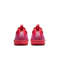 Nike Zoom Mercurial Vapor Academy 16 Indoor Football Boots (IN) Kids Red Turquoise Pink