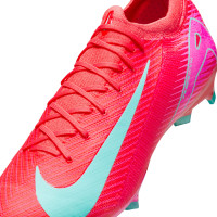 Nike Zoom Mercurial Vapor Pro 16 Gras Voetbalschoenen (FG) Rood Turquoise Roze