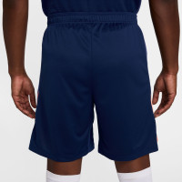 Nike Strike Trainingsbroekje Donkerblauw Oranje