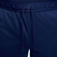 Nike Strike Trainingsbroekje Donkerblauw Oranje