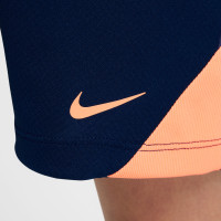 Nike Strike Training Short Kids Dark Blue Orange