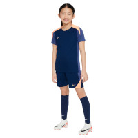 Nike Strike Training Short Kids Dark Blue Orange