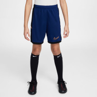 Nike Trainingsbroekje Academy 25 Kids Donkerblauw Zwart Oranje