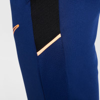 Nike Trainingsbroek Academy 25 Kids Donkerblauw Zwart Oranje