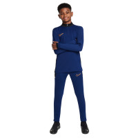 Nike Trainingsbroek Academy 25 Kids Donkerblauw Zwart Oranje