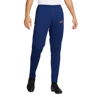 Nike Trainingsbroek Academy 25 Donkerblauw Zwart Oranje