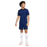 Nike Academy 25 Training Shirt Dark Blue Black Orange