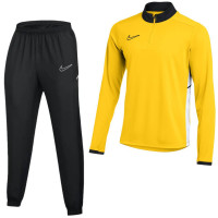 Nike Academy 25 Trainingspak 1/4-Zip Geel Zwart Wit