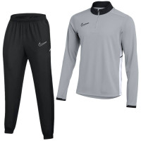 Nike Academy 25 Trainingspak 1/4-Zip Grijs Zwart Wit