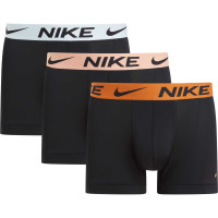 Nike Dri-FIT Ultra Stretch Boxer Shorts Micro 3-Pack Black Orange Light Pink Light Blue