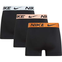Nike Dri-FIT Ultra Stretch Boxer Shorts Micro 3-Pack Black Orange Light Pink Light Blue