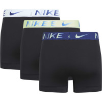 Nike Dri-FIT Ultra Stretch Boxershort Micro 3-Pack Zwart Blauw Lichtgroen Lichtblauw