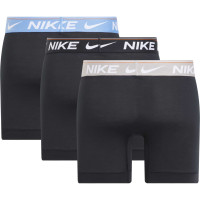 Nike Dri-FIT Ultra Comfort Brief Boxer Shorts 3-Pack Black Grey Light Blue