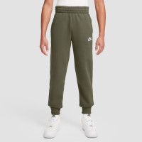 Nike Sportswear Club Joggingbroek Fleece Kids Olijfgroen Wit