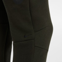 Nike Tech Fleece Trainingspak Sportswear Kids Donkergroen Zwart