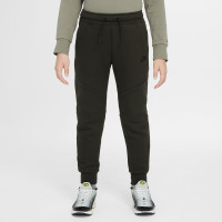 Nike Tech Fleece Trainingspak Sportswear Kids Donkergroen Zwart