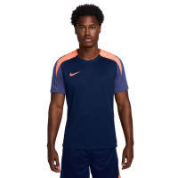 Nike Strike Training Shirt Dark Blue Orange