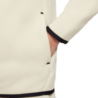 Nike Tech Fleece Sportswear Trainingspak Kids Gebroken Wit Zwart