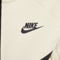 Nike Tech Fleece Sportswear Trainingspak Kids Gebroken Wit Zwart