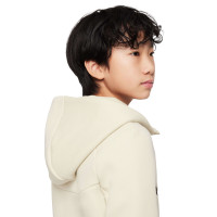 Nike Tech Fleece Sportswear Trainingspak Kids Gebroken Wit Zwart