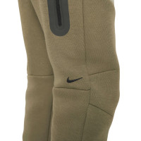 Nike Tech Fleece Trainingspak Sportswear Kids Olijfgroen Grijs Zwart