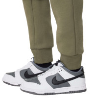 Nike Tech Fleece Trainingspak Sportswear Kids Olijfgroen Grijs Zwart