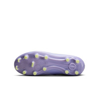 Nike Tiempo Legend Academy 10 Gras / Kunstgras Voetbalschoenen (MG) Kids Lichtpaars Lichtgeel