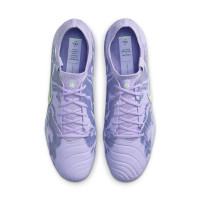 Nike Tiempo Legend Elite 10 Gras Voetbalschoenen (FG) Lichtpaars Lichtgeel