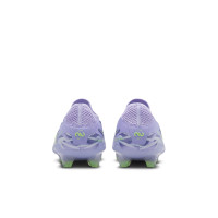 Nike Tiempo Legend Elite 10 Gras Voetbalschoenen (FG) Lichtpaars Lichtgeel