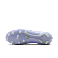 Nike Tiempo Legend Elite 10 Gras Voetbalschoenen (FG) Lichtpaars Lichtgeel