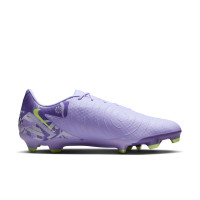 Nike Phantom GX Academy II Grass/Artificial Grass Football Shoes (MG) Light Purple Light Yellow