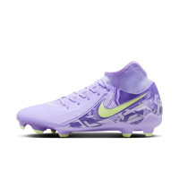 Nike Phantom Luna Academy II Gras / Kunstgras Voetbalschoenen (MG) Lichtpaars Lichtgeel