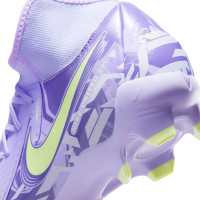 Nike Phantom Luna Academy II Gras / Kunstgras Voetbalschoenen (MG) Lichtpaars Lichtgeel