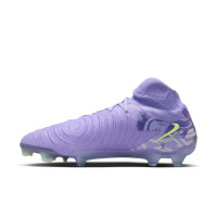 Nike Phantom Luna Elite II Grass Football Shoes (FG) Light Purple Light Yellow