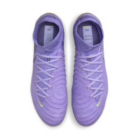 Nike Phantom Luna Elite II Grass Football Shoes (FG) Light Purple Light Yellow
