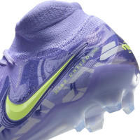 Nike Phantom Luna Elite II Grass Football Shoes (FG) Light Purple Light Yellow