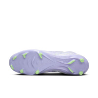 Nike Zoom Mercurial Superfly Academy 10 Grass/Artificial Grass Football Shoes (MG) Light Purple Light Yellow