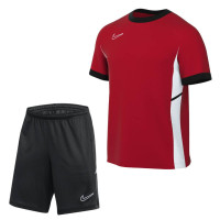 Nike Academy 25 Trainingsset Rood Zwart Wit