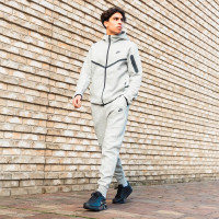 Nike Tech Fleece Joggingbroek Sportswear Lichtgrijs Zwart