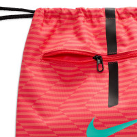 Nike Gymtas Academy Rood Zwart Turquoise