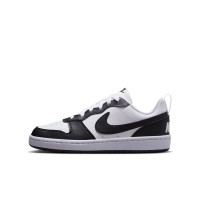 Nike Court Borough Recraft Low Sneakers Kids Wit Zwart