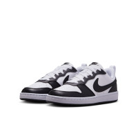 Nike Court Borough Recraft Low Sneakers Kids Wit Zwart