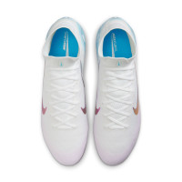 Nike Zoom Mercurial Superfly 10 Elite Gras Voetbalschoenen (FG) Wit Blauw Paars