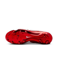 Nike Tiempo Legend Elite 10 Gras Voetbalschoenen (FG) Wit Rood