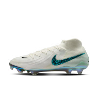 Nike Phantom Luna II Elite Gras Football Boots (FG) White Emerald Green