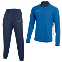 Nike Academy 25 Tracksuit 1/4-Zip Kids Blue Dark Blue White
